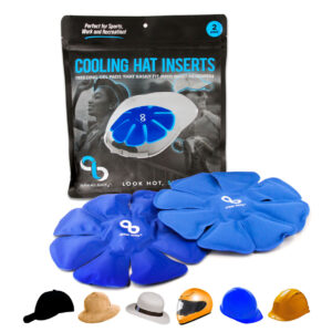 Graphic image of Chiller Body Cooling Hat Inserts for apparel. Click on this graphic to order.